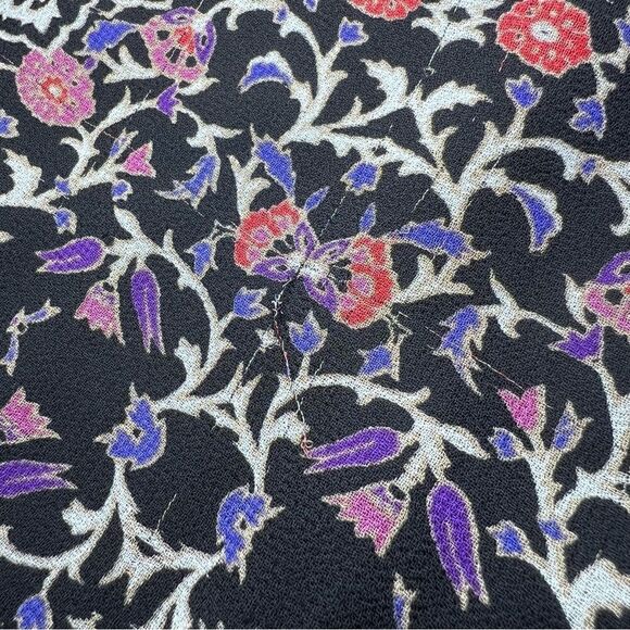 Misa Los Angeles Rania Dress in Black Floral - Picture 9 of 9